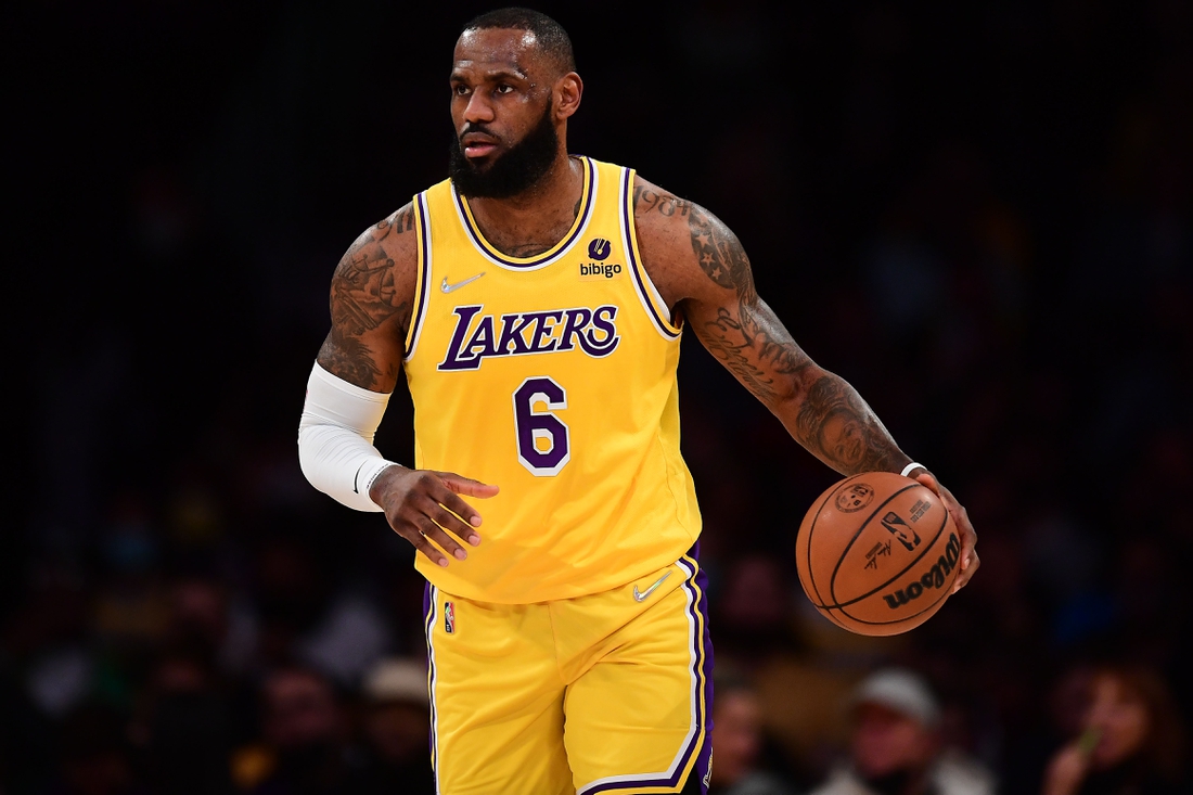 Los Angeles Lakers star LeBron James