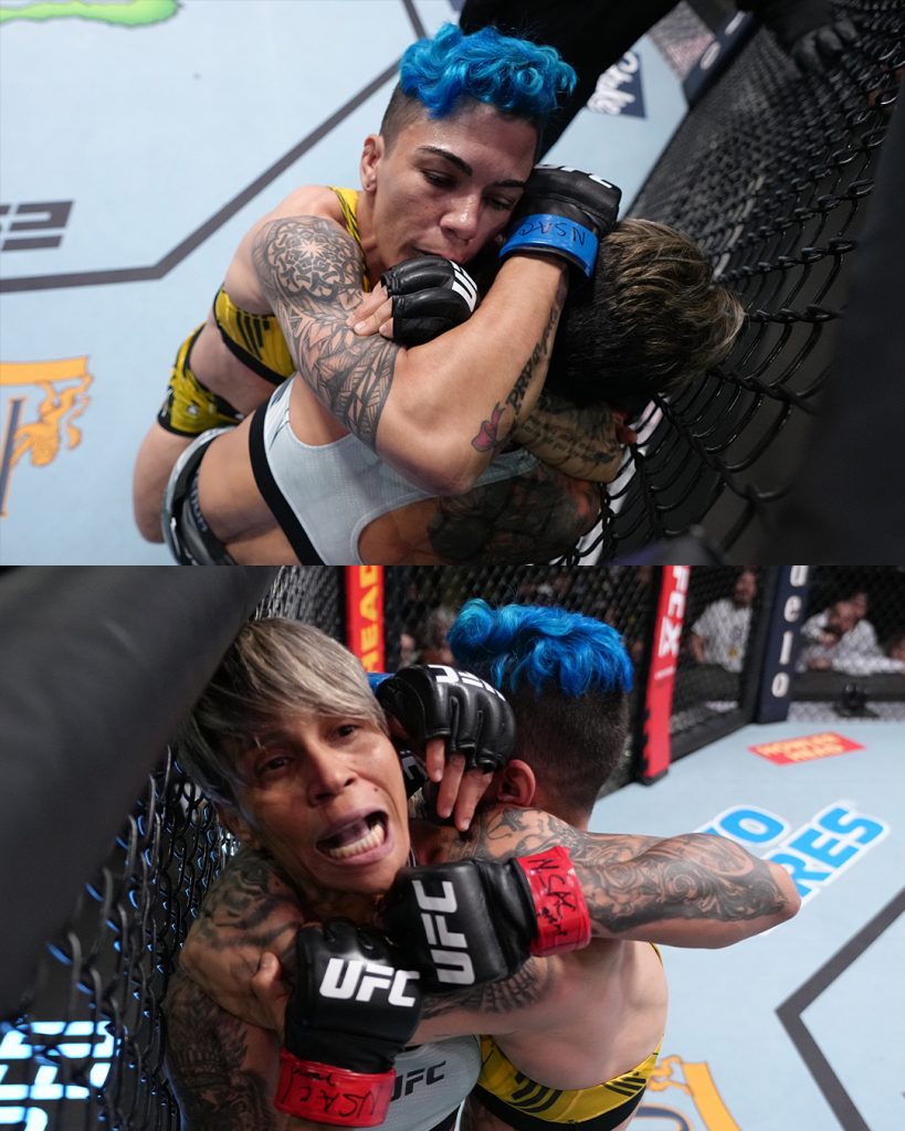 Ufc Fans And Fighters Stunned As Jessica Andrade Secures Historic Submission At Ufc Vegas