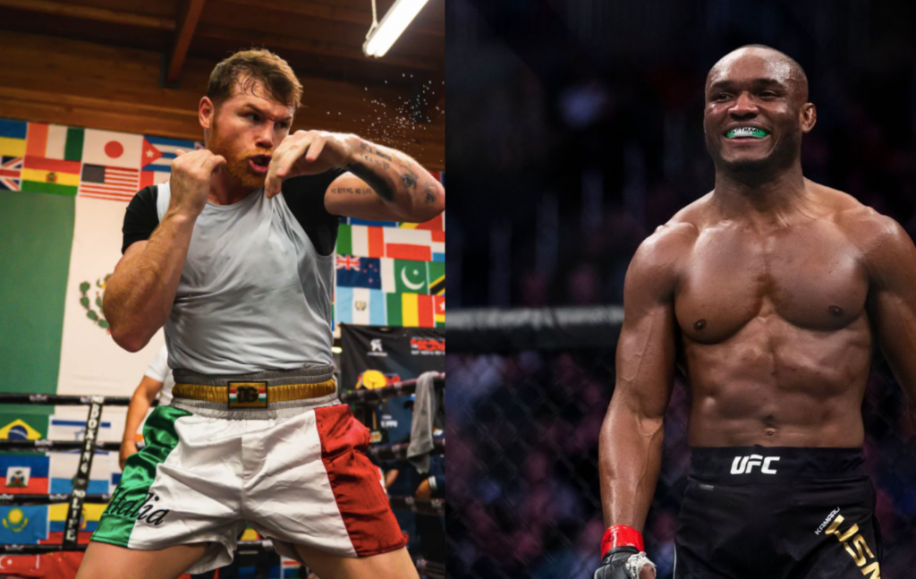 Canelo Alvarez Kamaru Usman