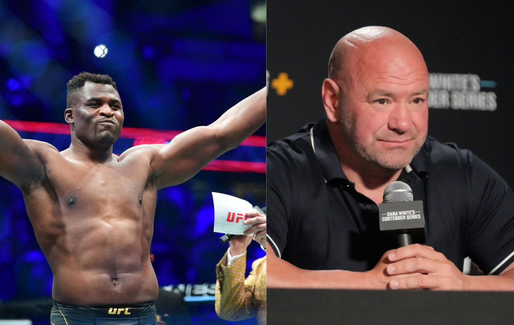 Francis Ngannou Dana White