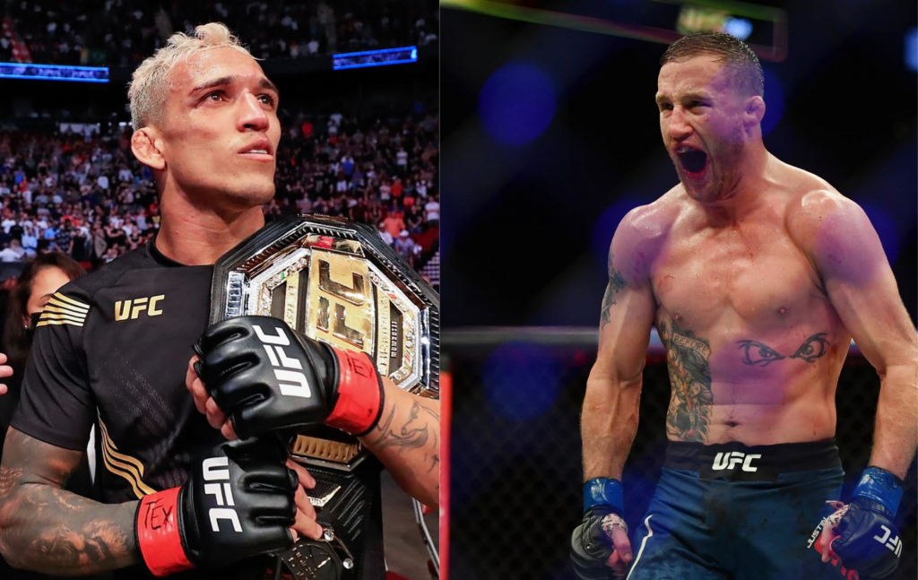 Charles Oliveira Justin Gaethje