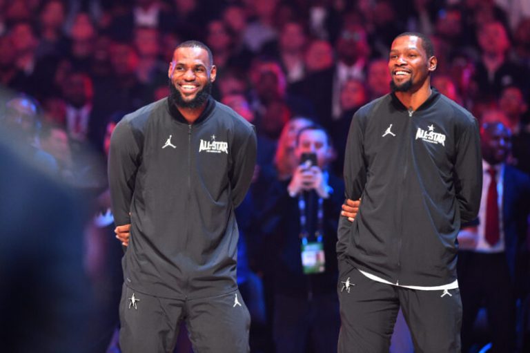 LeBron James and Kevin Durant