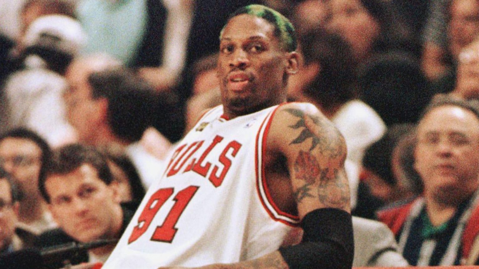 How many NBA Championship rings does Dennis Rodman have?