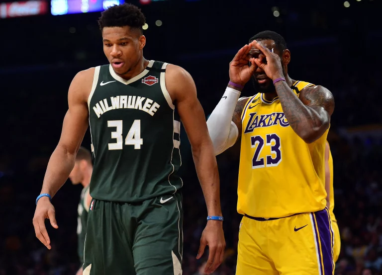 LeBron James Giannis Antetokounmpo