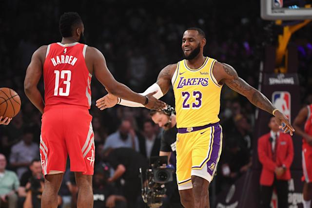LeBron James James Harden
