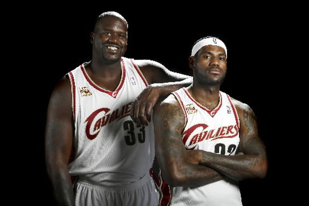 Shaquille O'Neal LeBron James