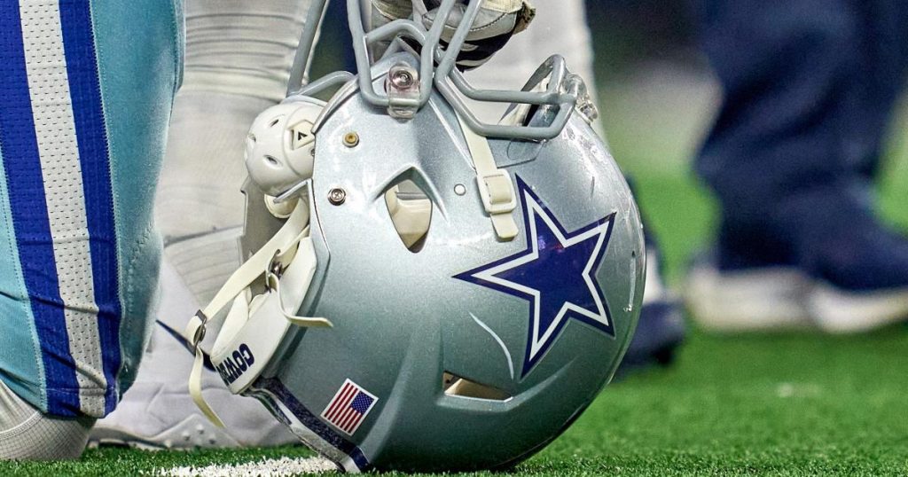 Dallas Cowboys helmet