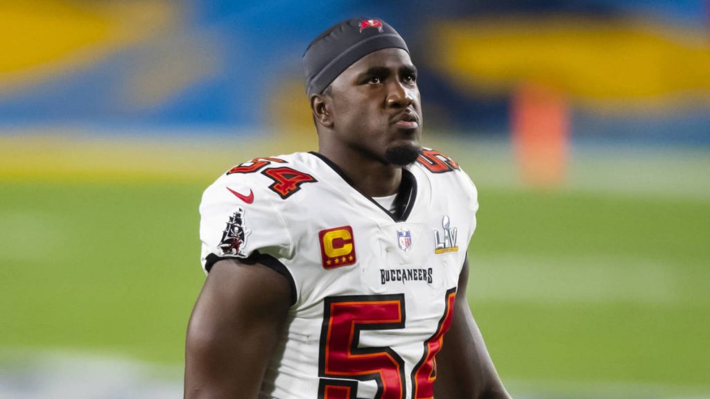 Tampa Bay Buccaneers' Lavonte David Fantasy: LB NFL Defensive Data, Stats &  Speculations 2022 