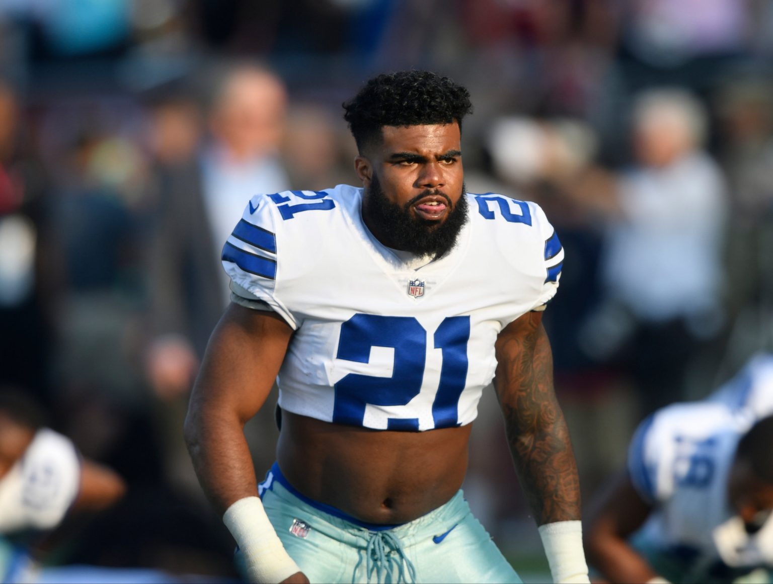 Dallas Cowboys’ Ezekiel Elliott RB NFL Fantasy Data & Stats