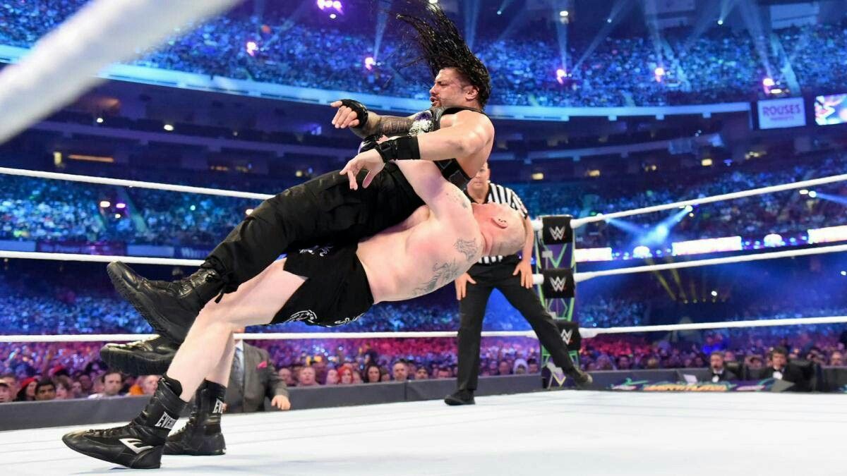 Brock Lesnar Suplex