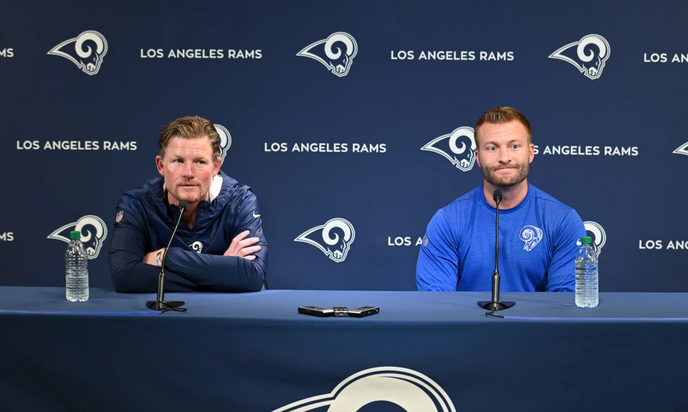 Les Snead Sean McVay Los Angeles Rams