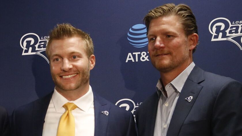 Los Angeles Rams Les Snead Sean McVay