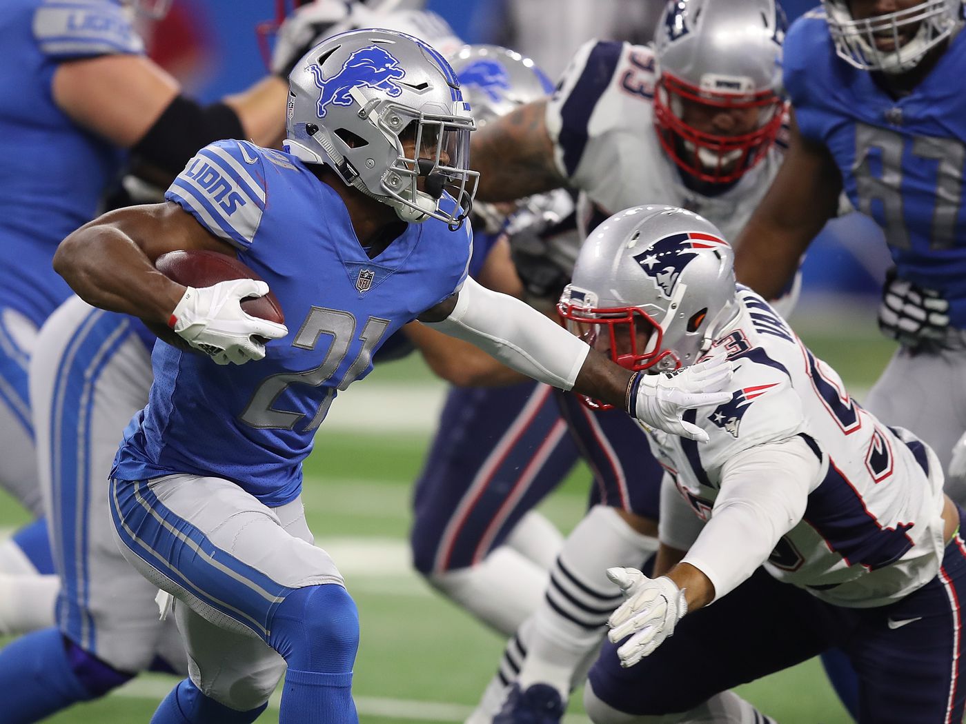 Detroit Lions vs New England Patriots