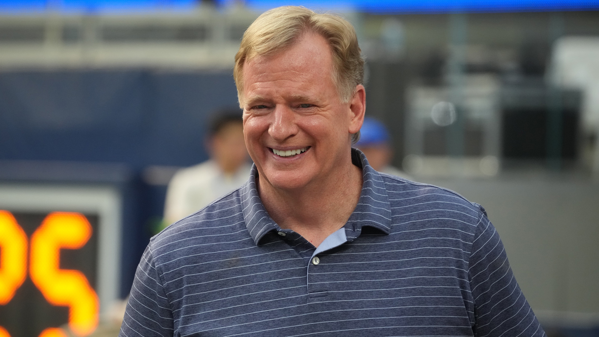 SportsCenter on X: Roger Goodell showed up to support his nephew Charlton  Goodell at the Cricket Celebration Bowl 