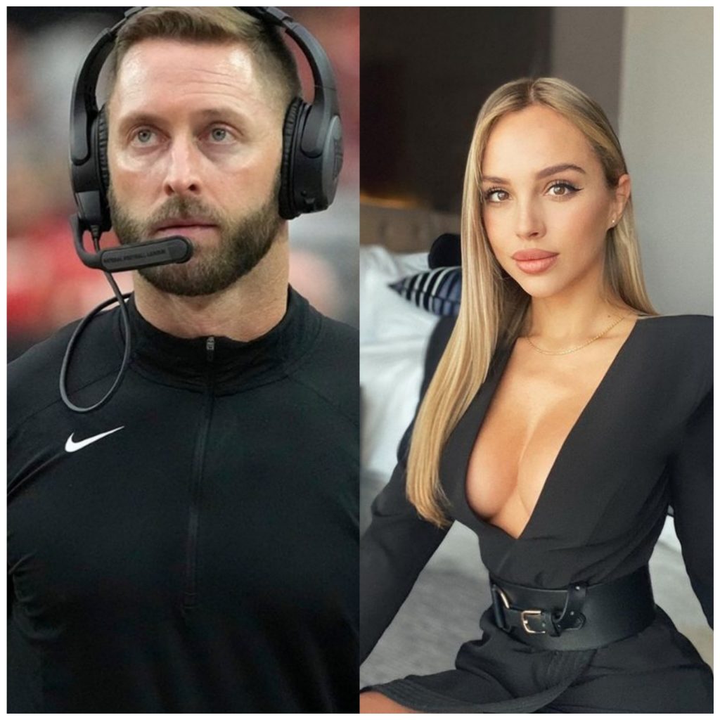 KLIFF KINGSBURY AND HIS GIRLFRIEND AND INSTAGRAM MODEL VERONICA BIELIK IN  THAILAND. COACH TOLD NFL TEAM TO SHOVE IT. 