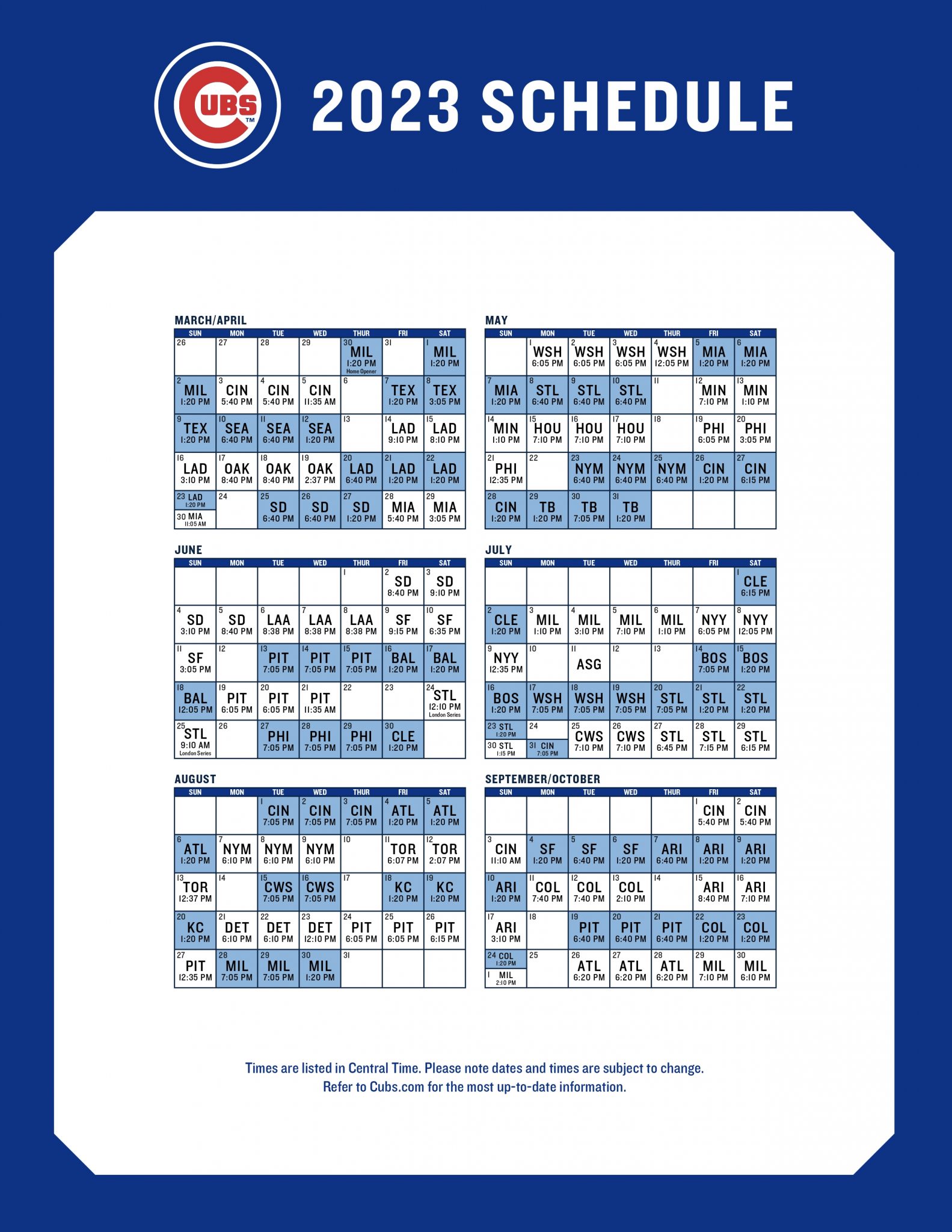 Cubs Playoff Schedule 2024 Schedule tanya giacinta