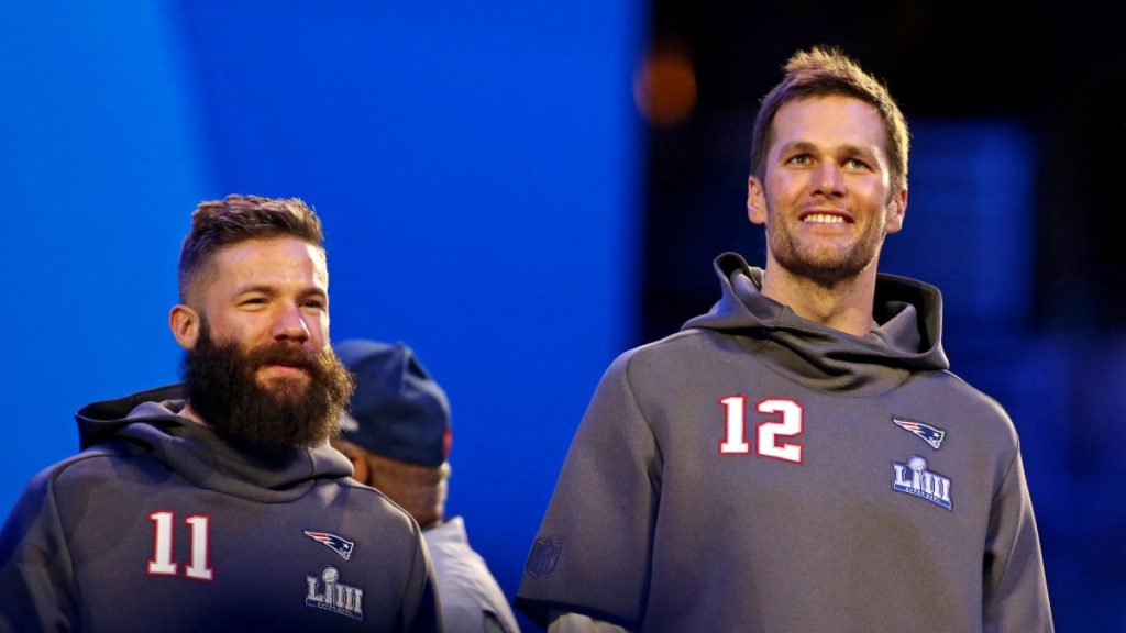 Julian Edelman: Tom Brady has gone from anti-social media to 'always  peeping the Gram' 