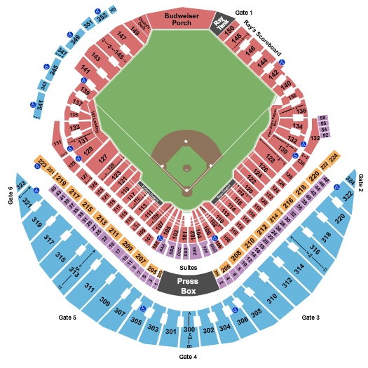 Find the Best Tampa Bay Rays Parking near Tropicana Field » Way Blog