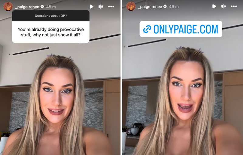 Golf Bombshell Paige Spiranac’s Alleged Feud With Grace Charis Heats Up