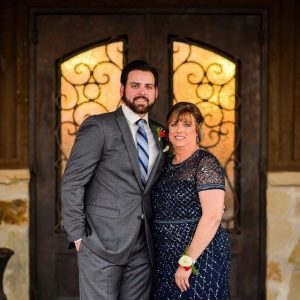 Michael Fulmer with his Mom