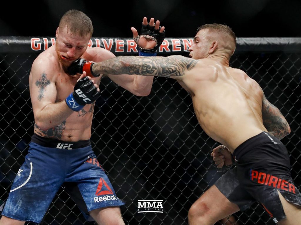 Dustin Poirier vs Justin Gaethje