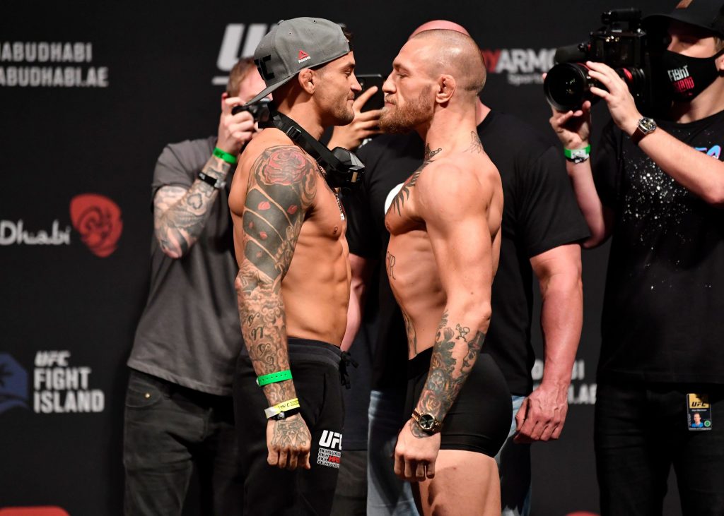 McGregor vs Poirier