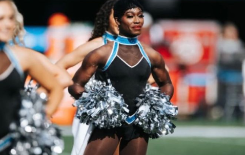 NFL's first trans cheerleader Justine Lindsay likens her role to being a  doctor or nurse as she looks to change the narrative: 'No one is going to  stop this show'