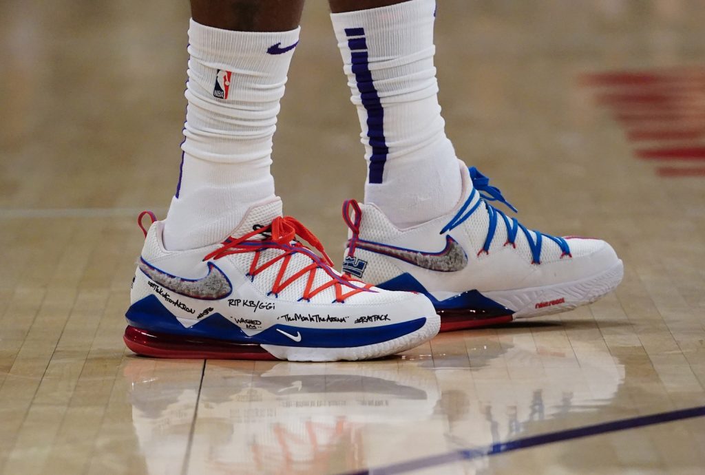 LeBron James has a signature shoe line with Nike