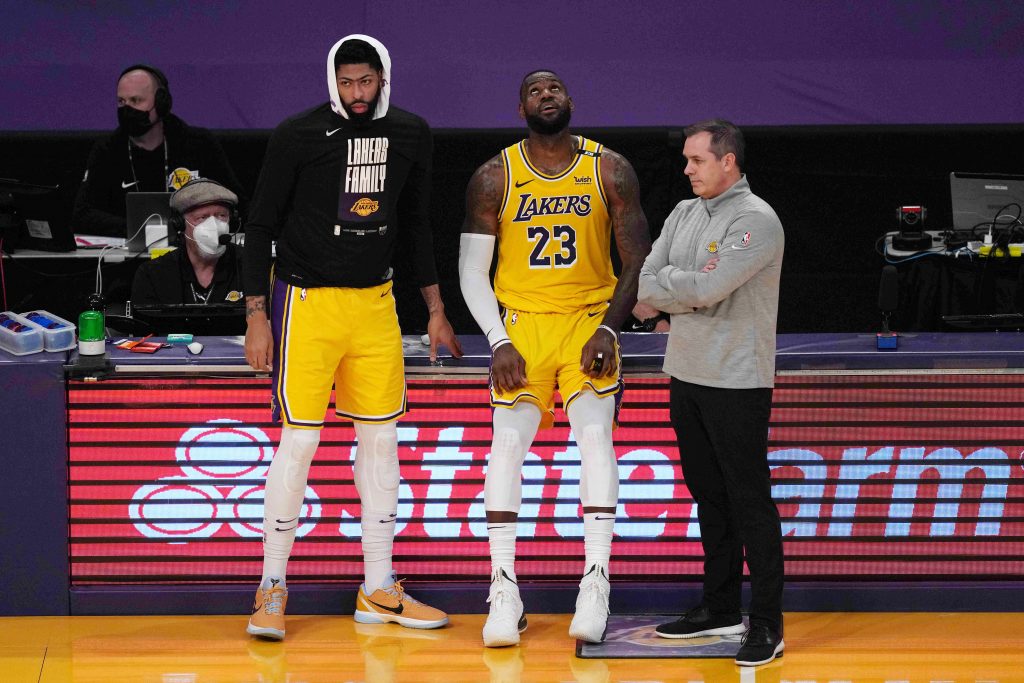 LeBron James in Los Angles Lakers