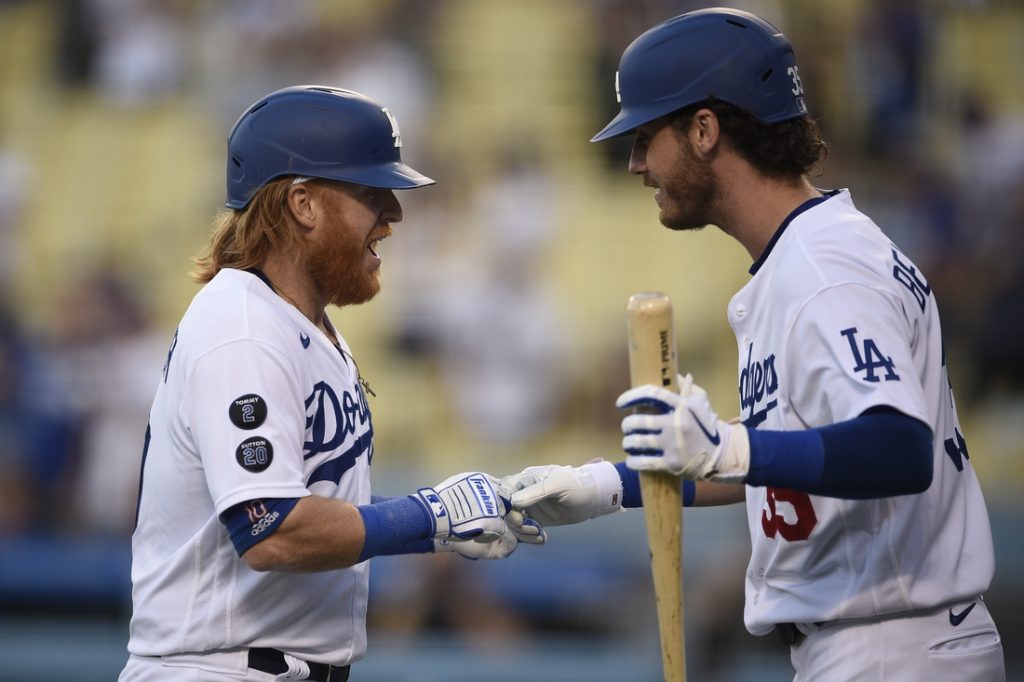 Dodgers Early Homer