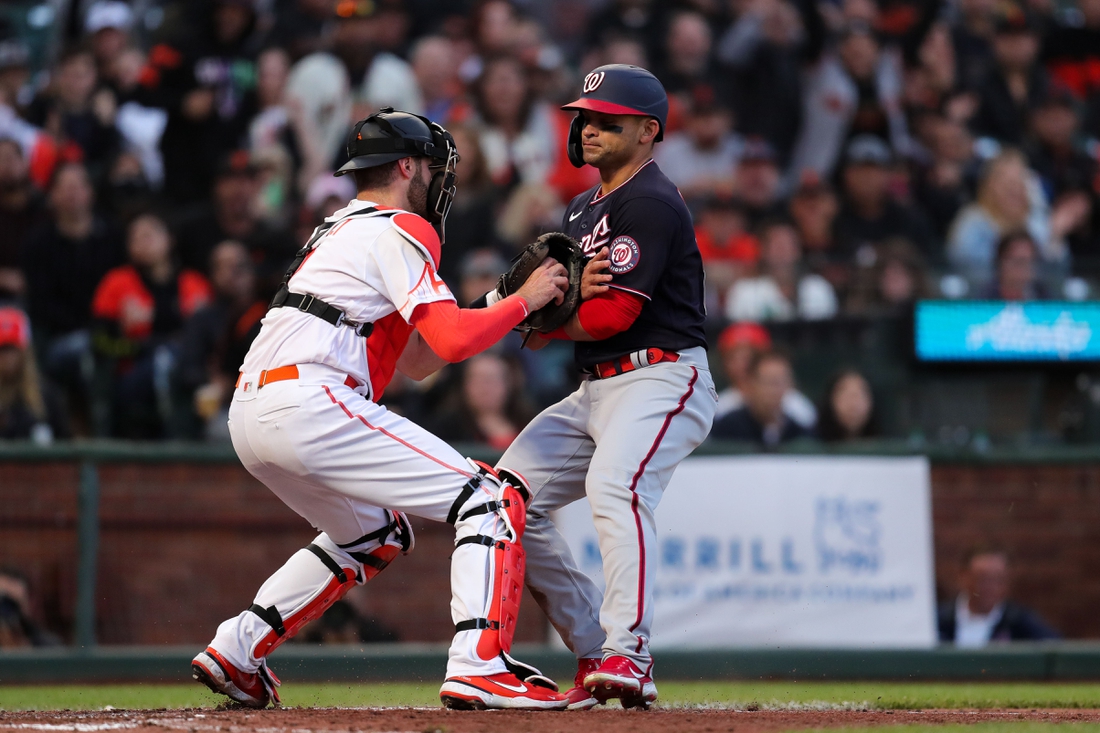 Trio of homers push Giants past Nationals – yebscore.com