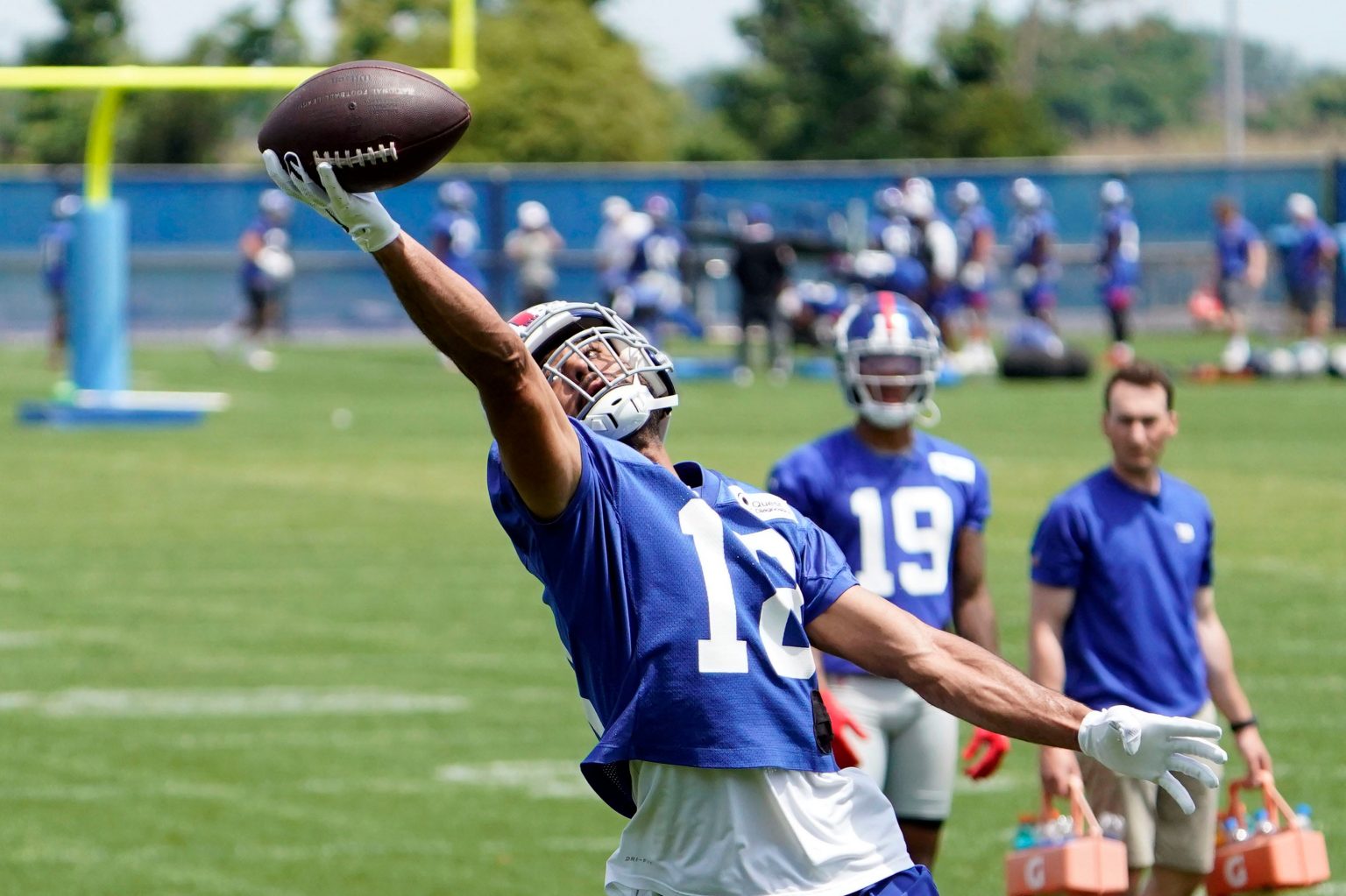 New York Giants Wide Receivers In The 2021 Training Camp