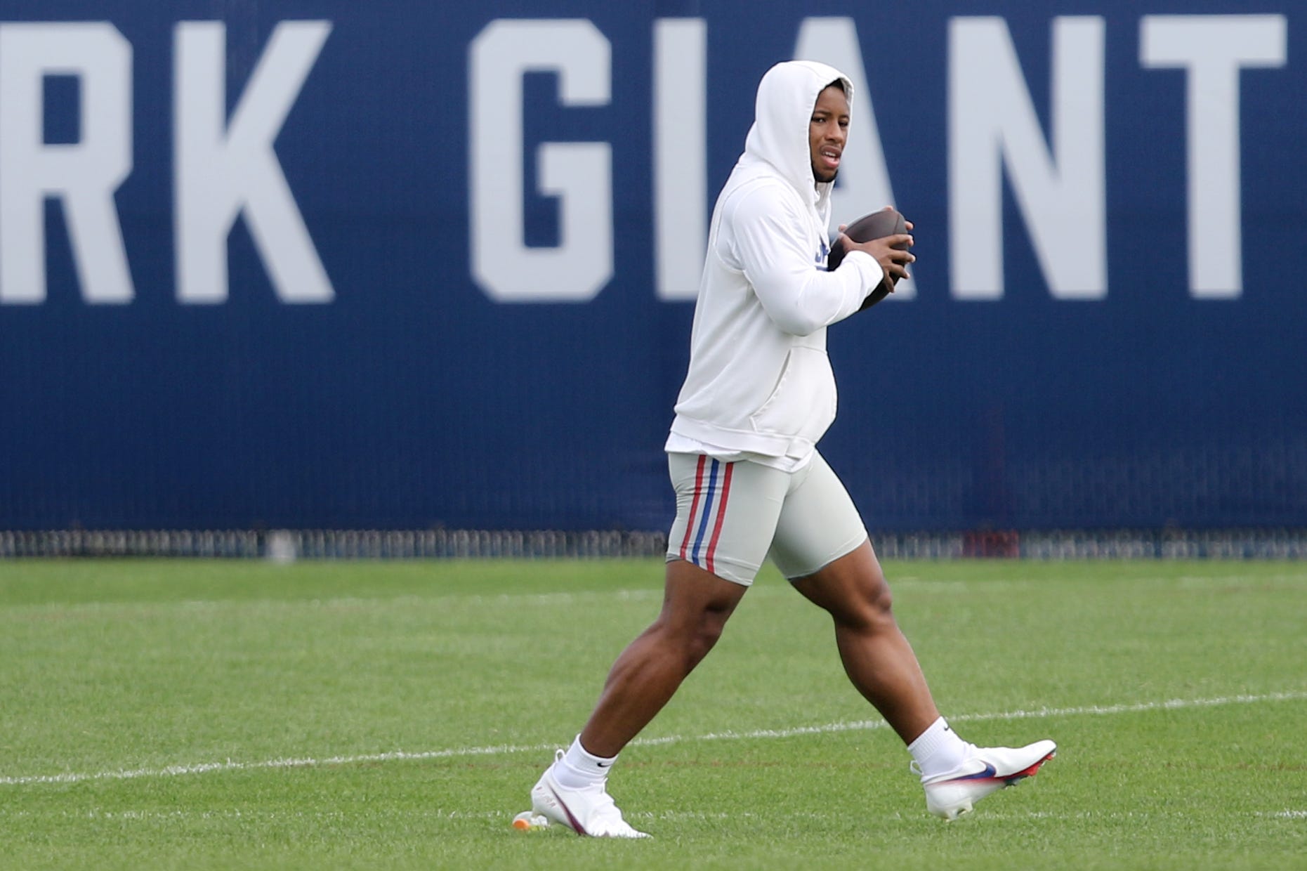 Saquon Barkley Injury Giants Star Made A Return To The Training Camp