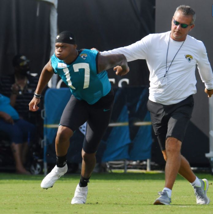Jacksonville Jaguars wide receiver D.J. Chark